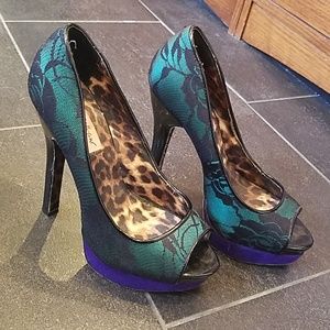 Betsey Johnson Samantha platform peeptoe